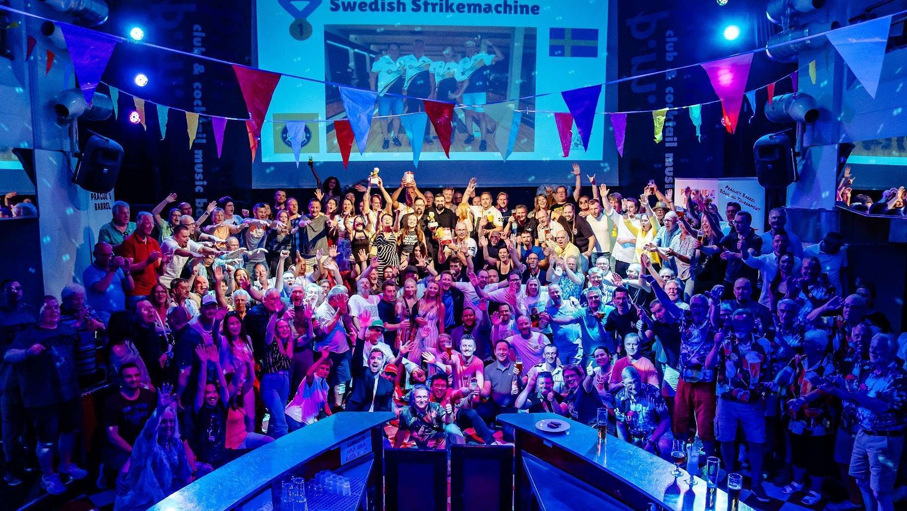 The Prague's Barrel community celebrating together